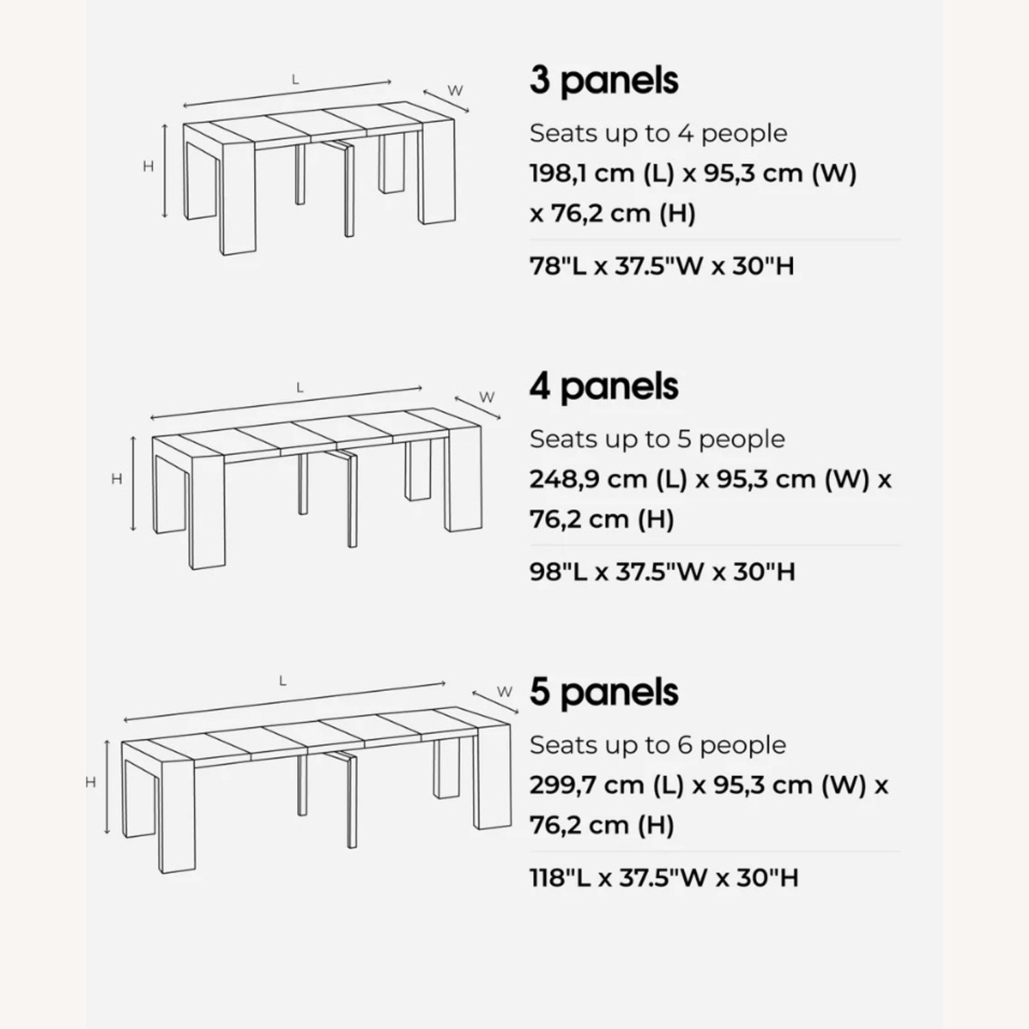 Transformer Table With Bench and Coffee Table - image-6