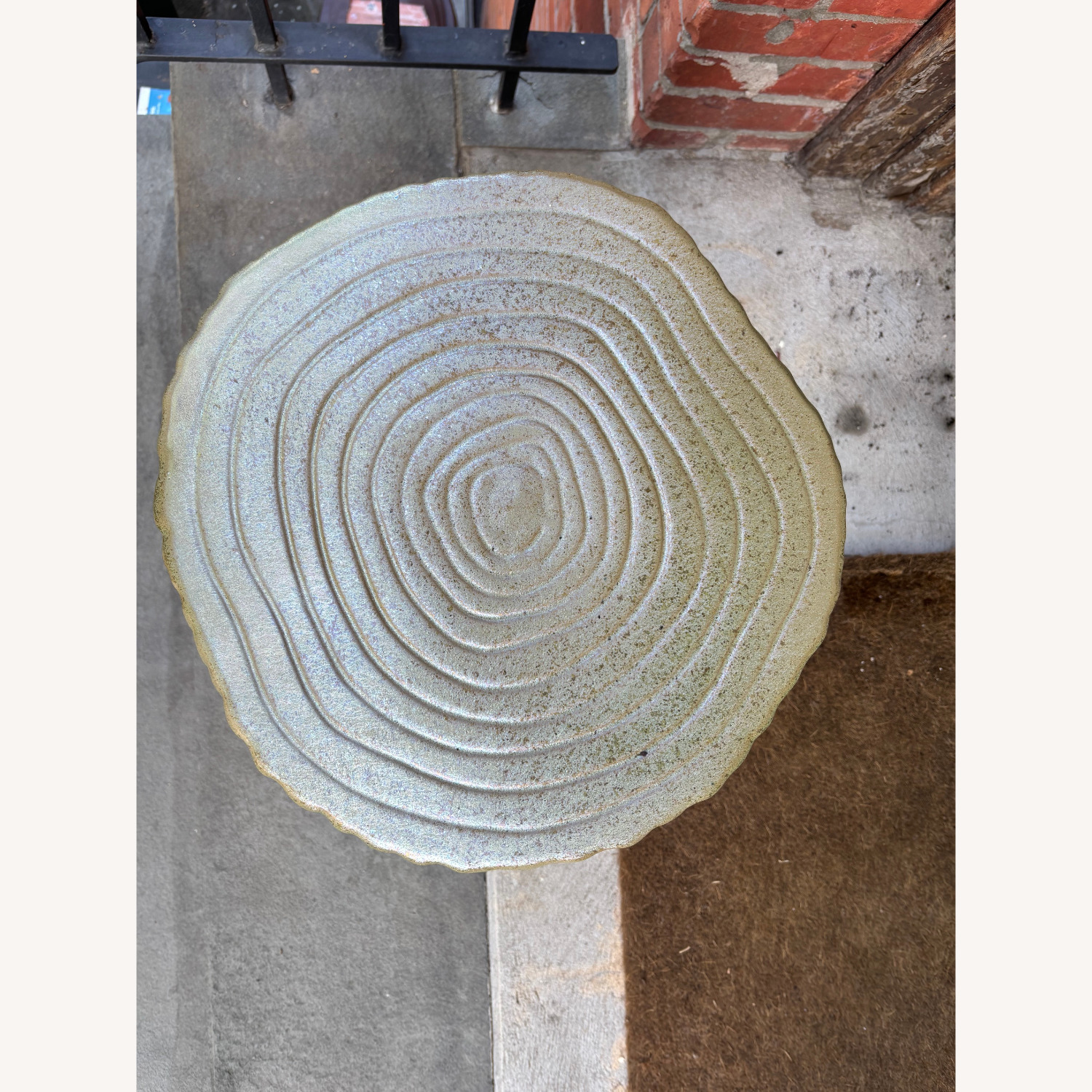 Ceramic "Tree Trunk" End/Side Table or Stool - image-4