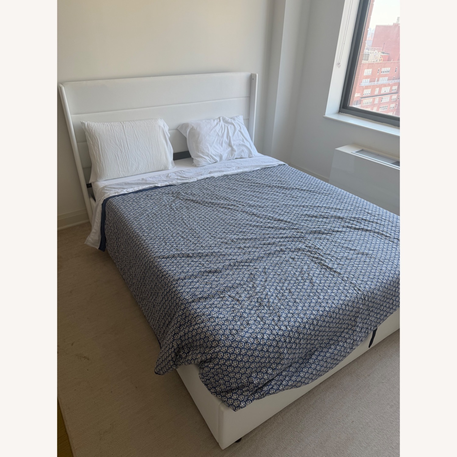 White Queen Bed - image-1