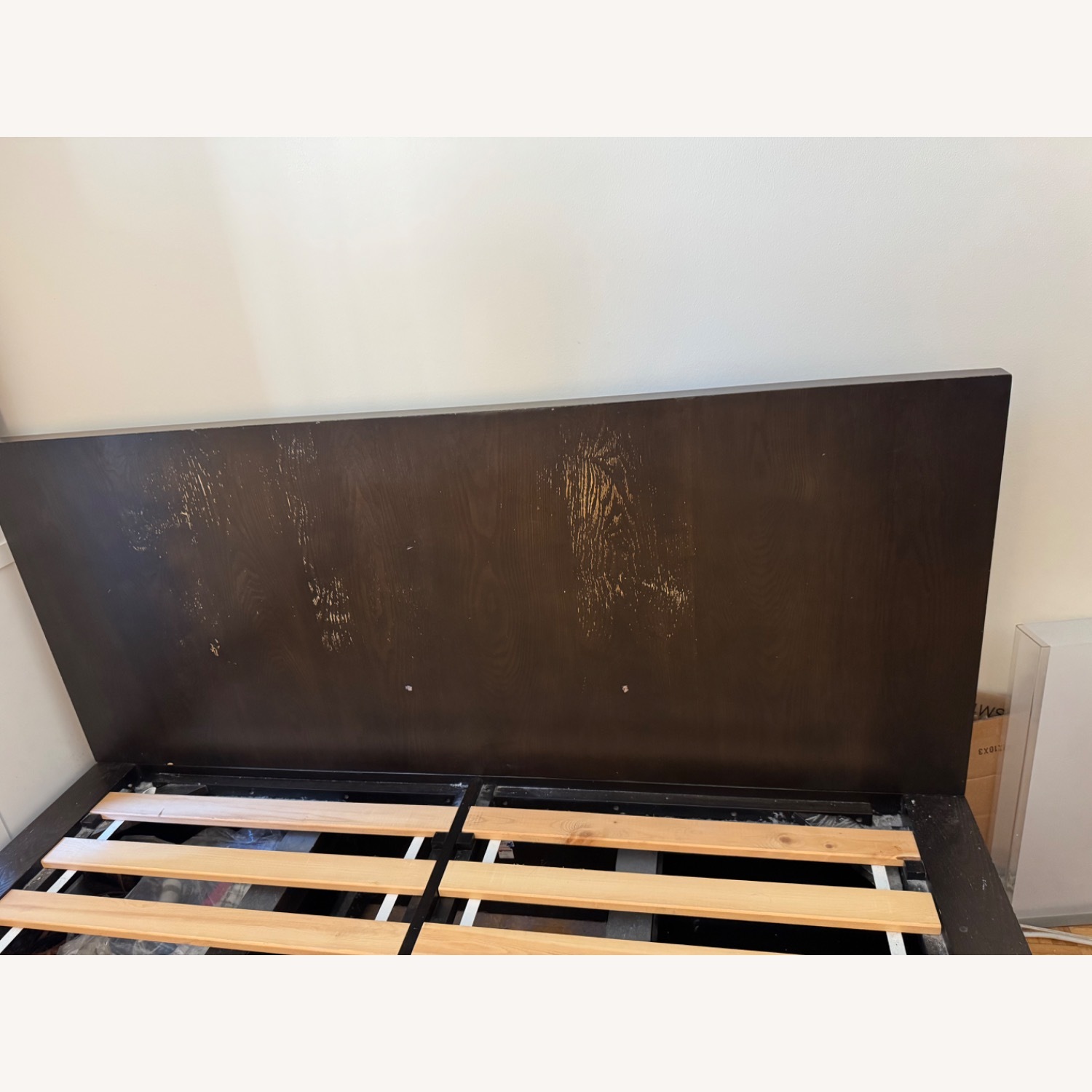 West Elm Logan Queen 6 Drawer Storage Platform Bed Frame - image-3