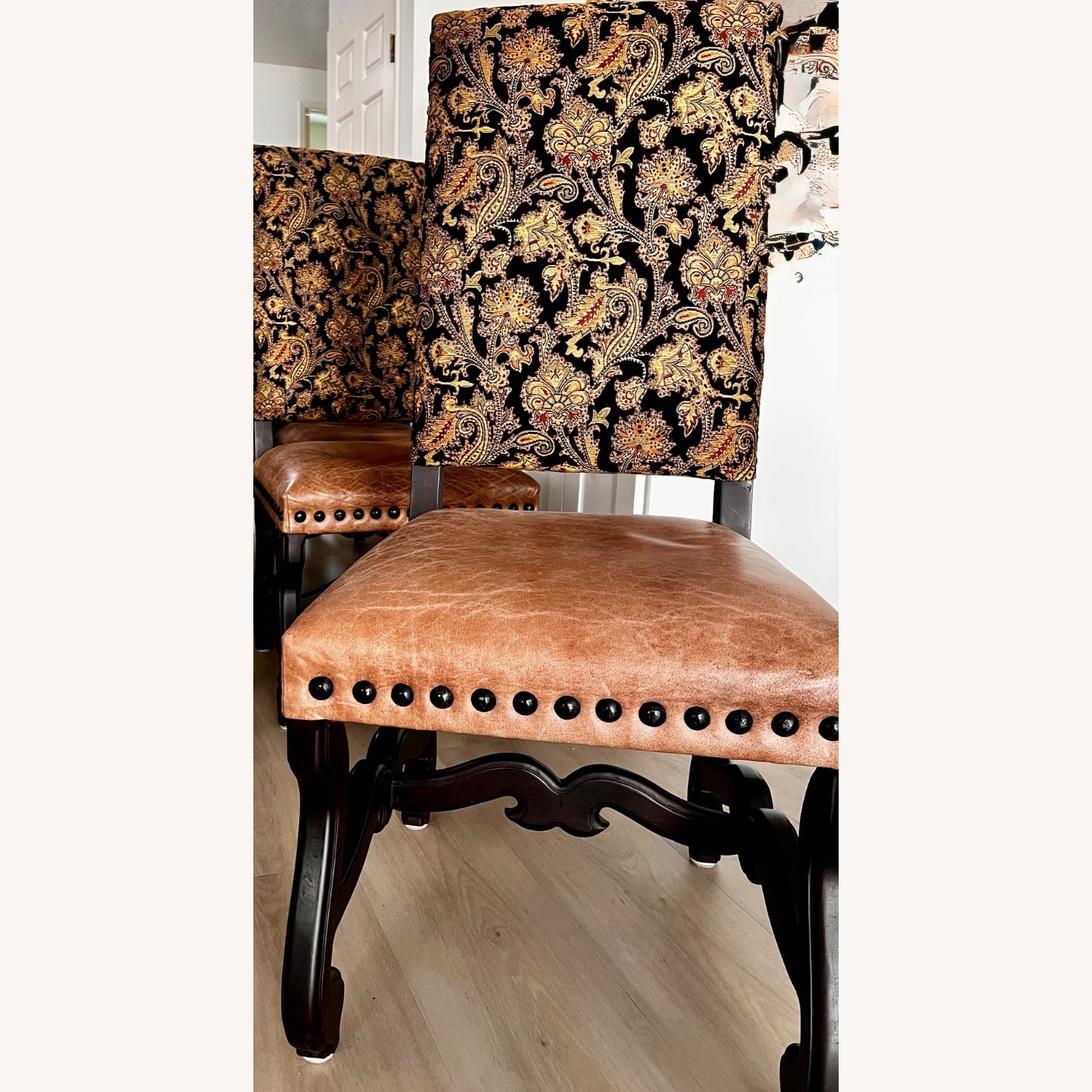 Solid Wood Dining Chairs - image-0