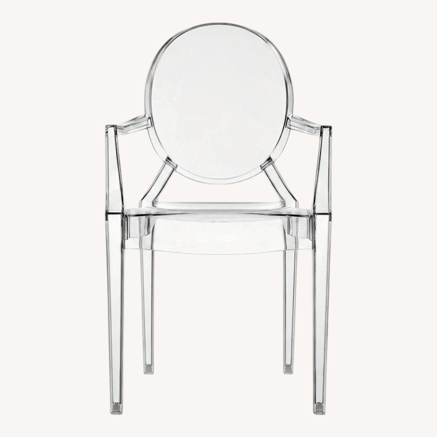 Kartell Ghost Transparent Dining Chairs - image-0