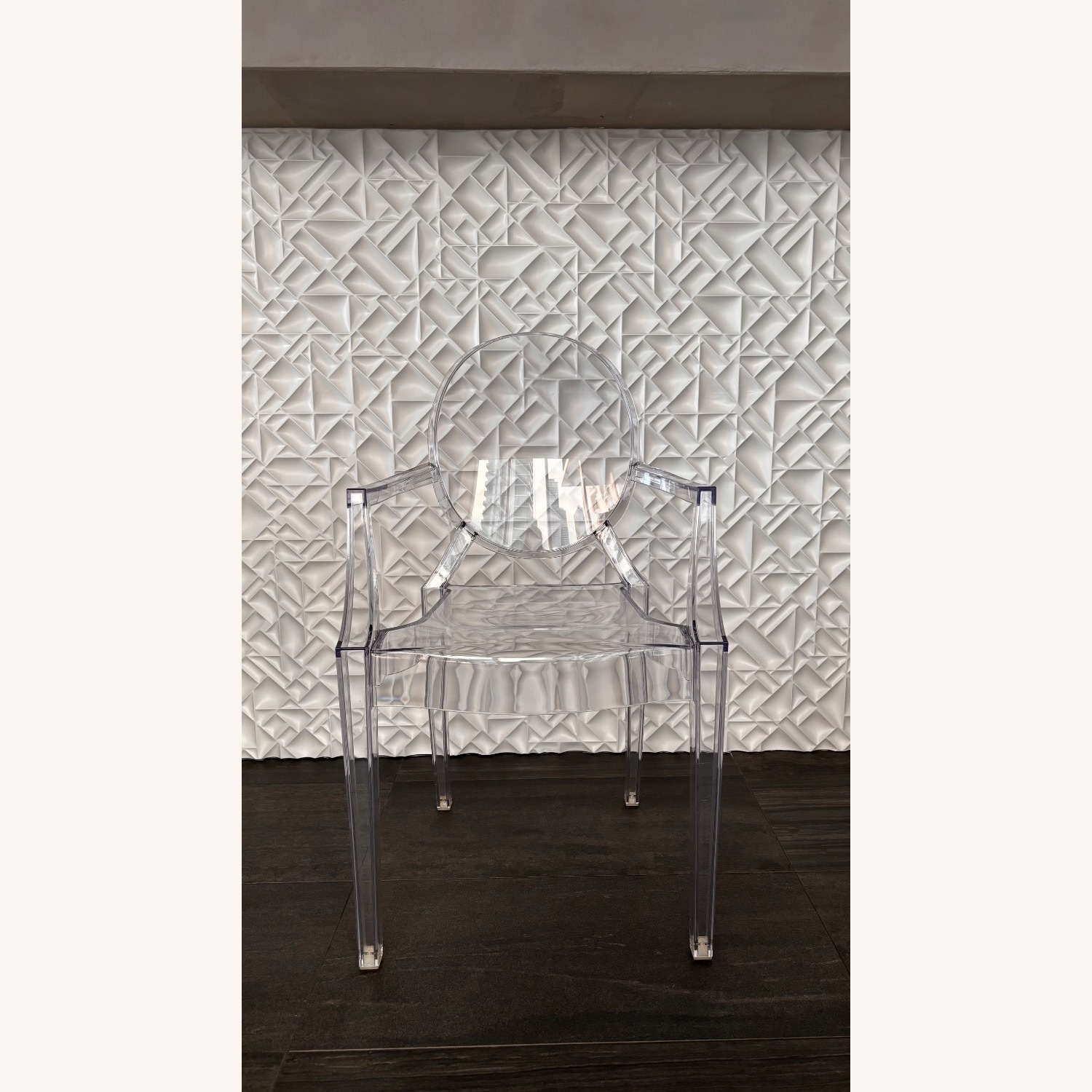 Kartell Ghost Transparent Dining Chairs - image-1