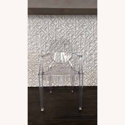 Used Kartell Ghost Transparent Dining Chairs for sale on AptDeco