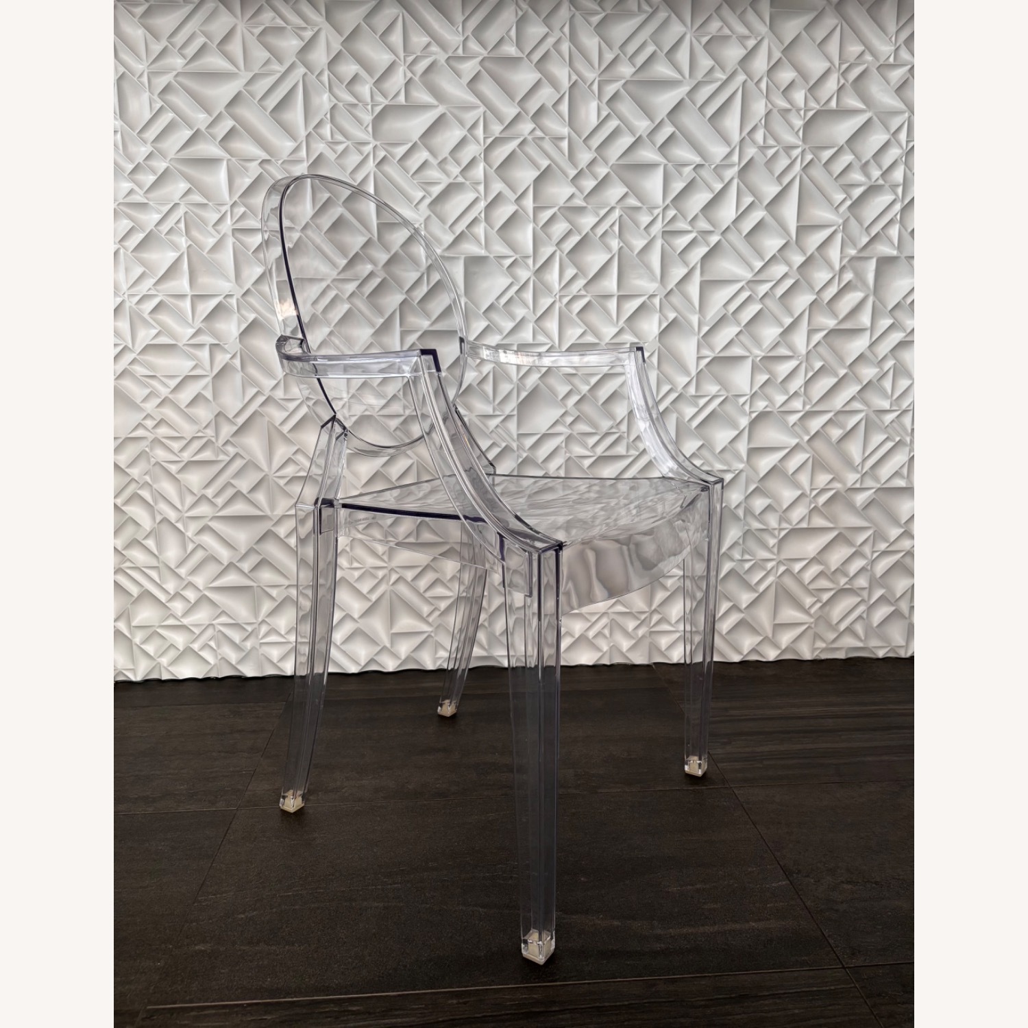 Kartell Ghost Transparent Dining Chairs - image-2