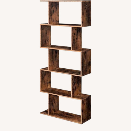 Used Geometric Stepped Bookcase for sale on AptDeco