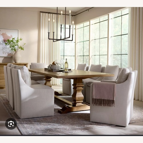 Used Haverty's Avondale 102" Dining Table  for sale on AptDeco