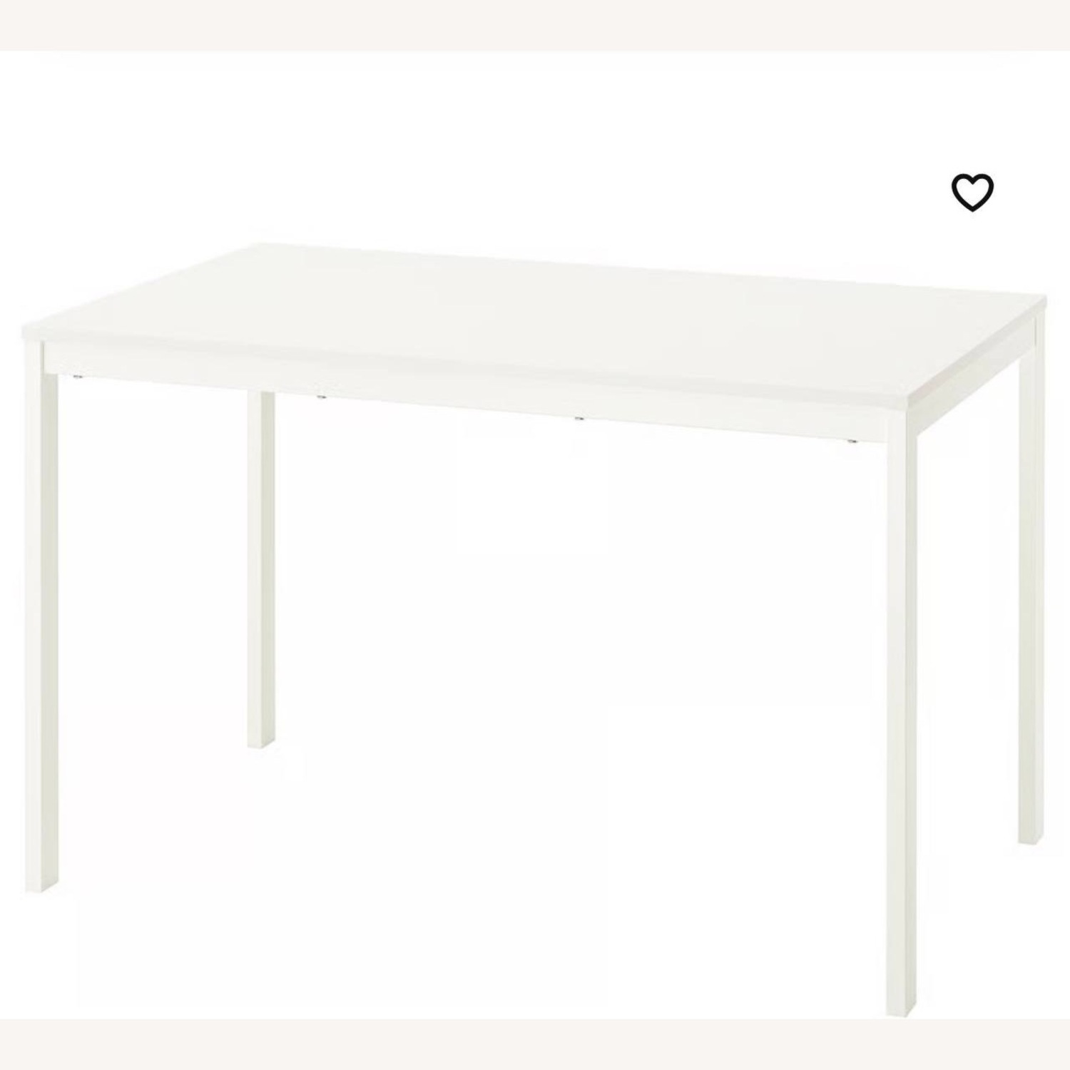 IKEA Vihals White Wood Dining Table - image-2