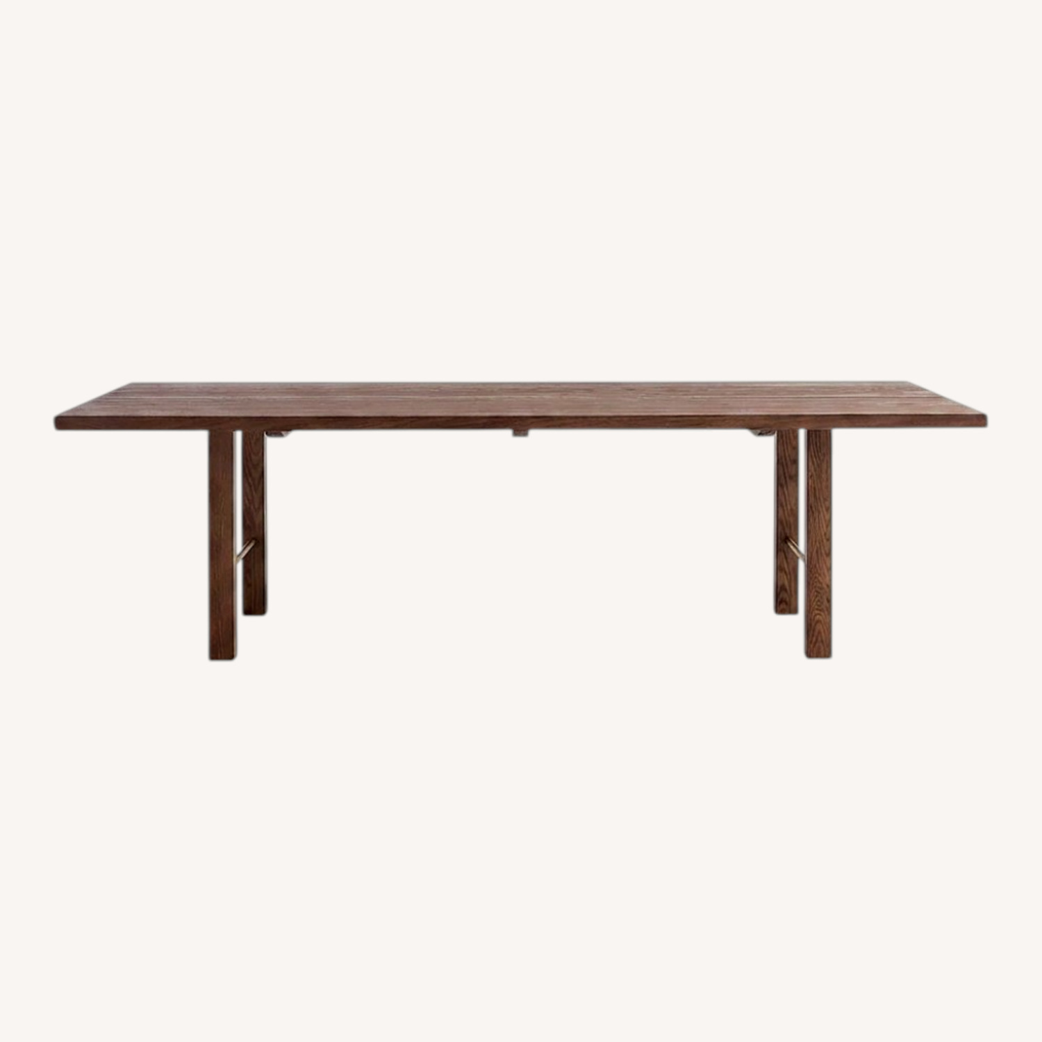 Crate & Barrel Montana 110” Live Edge Dinner Table - image-0