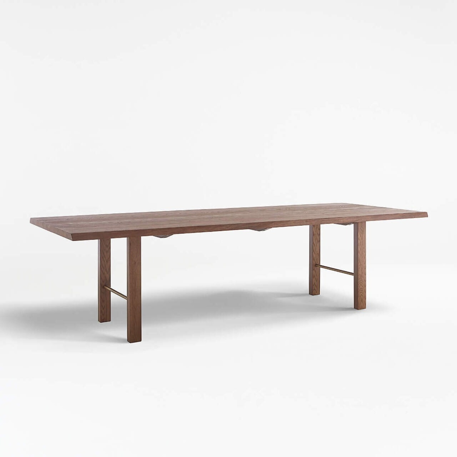 Crate & Barrel Montana 110” Live Edge Dinner Table - image-6