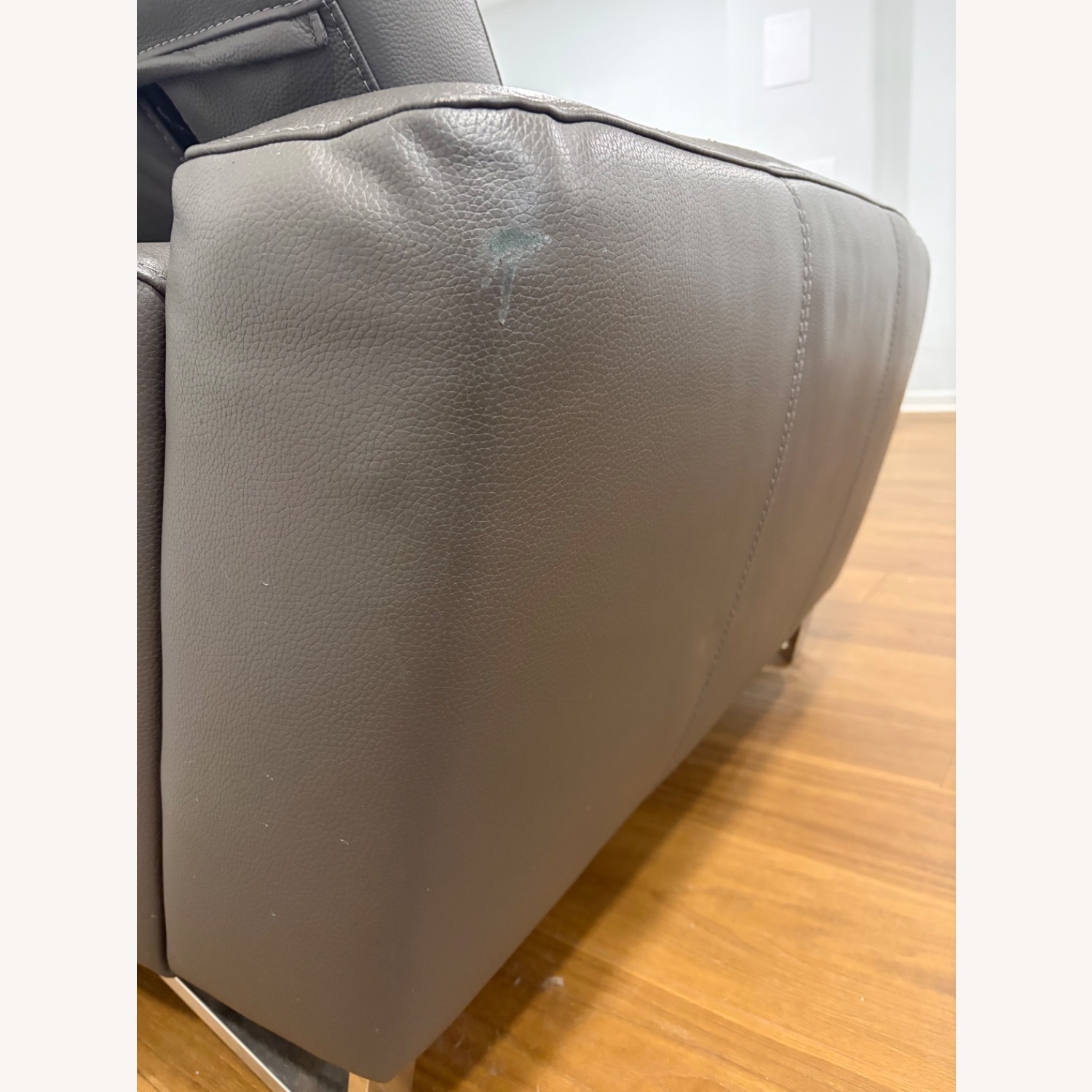 Bloomingdale's Dark Gray 2 Piece Sectional - image-4
