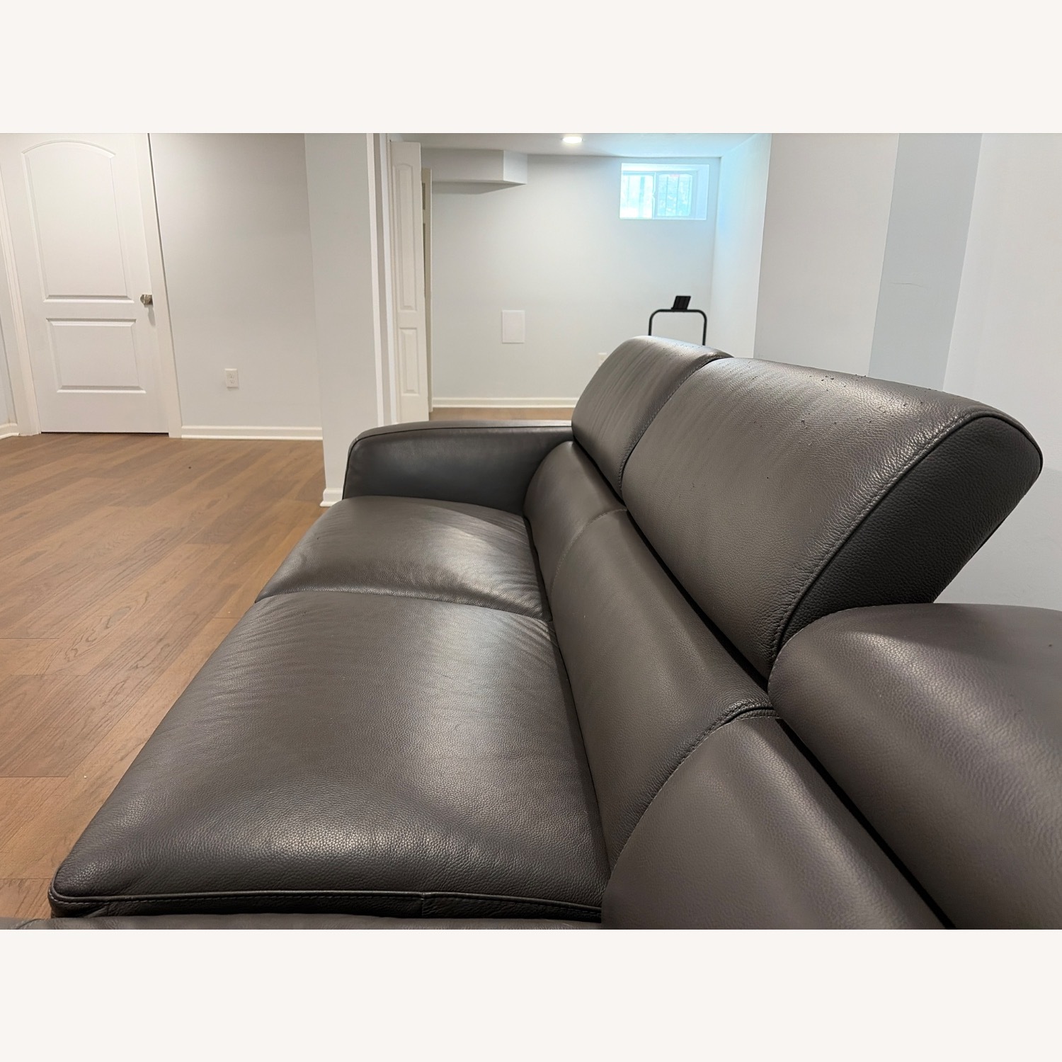 Bloomingdale's Dark Gray 2 Piece Sectional - image-9