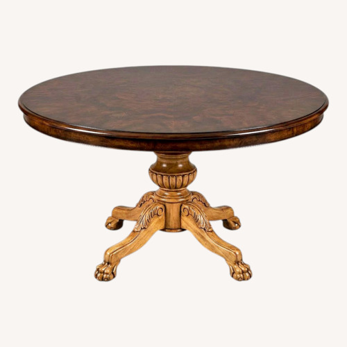 Used Classic Walnut Wood Table Antique for sale on AptDeco