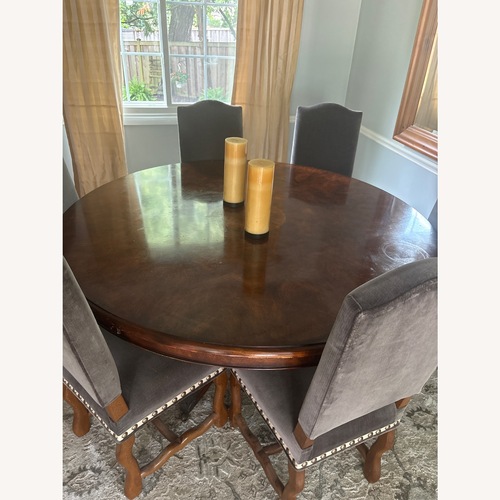 Used Classic Walnut Wood Table Antique for sale on AptDeco