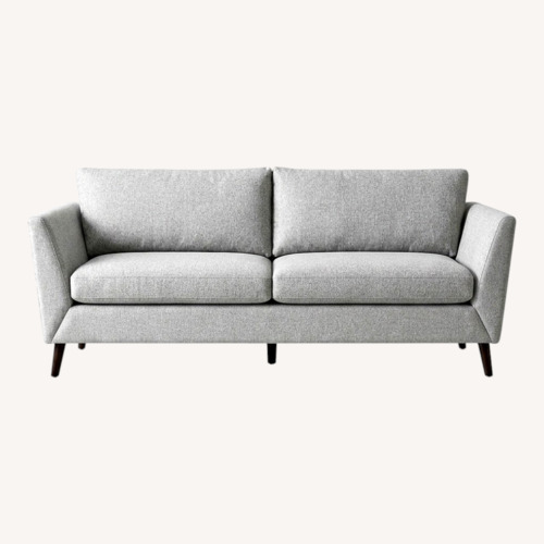 Used Light Gray Fabric Loveseat for sale on AptDeco