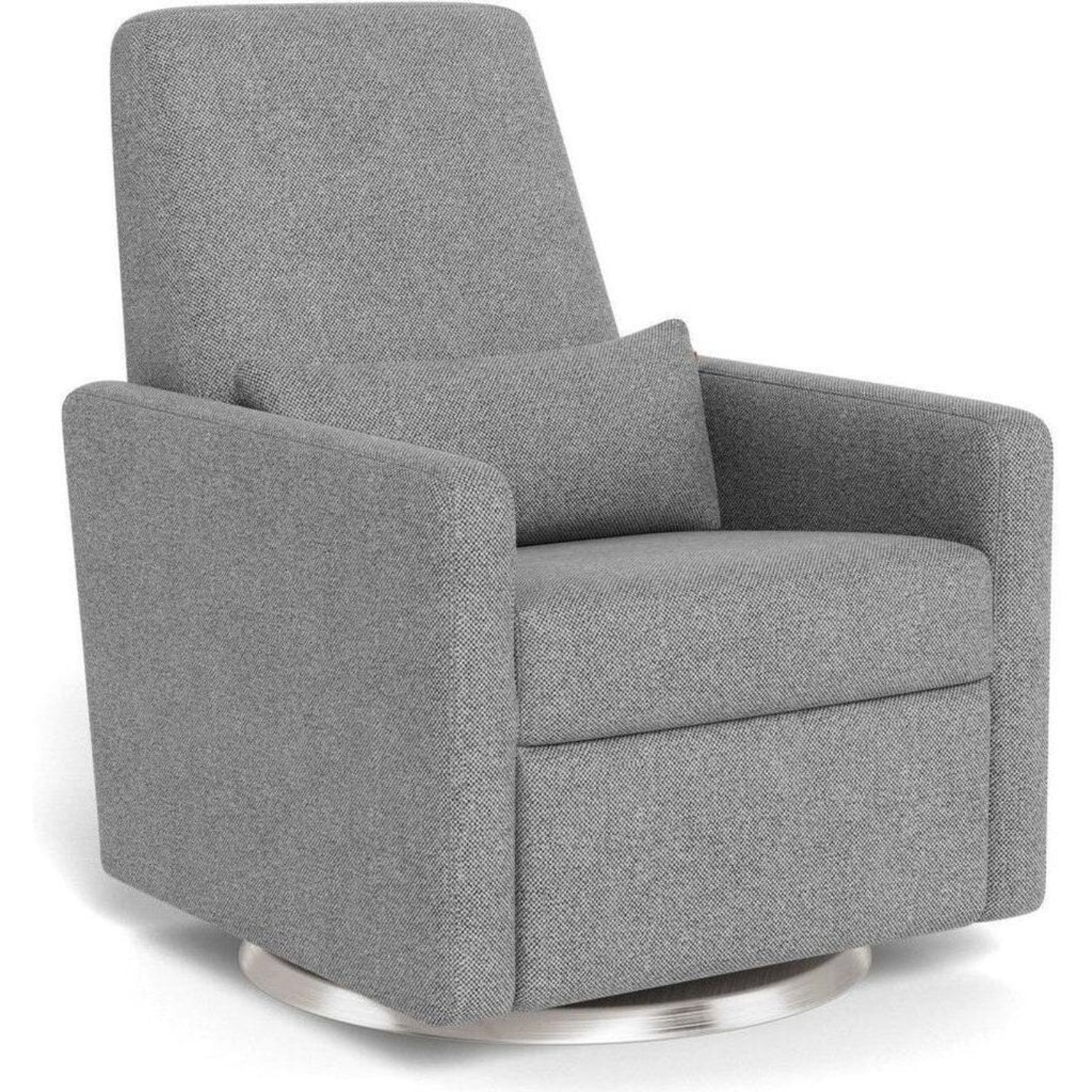 Monte Swivel Recliner Chair with Pillow - image-7