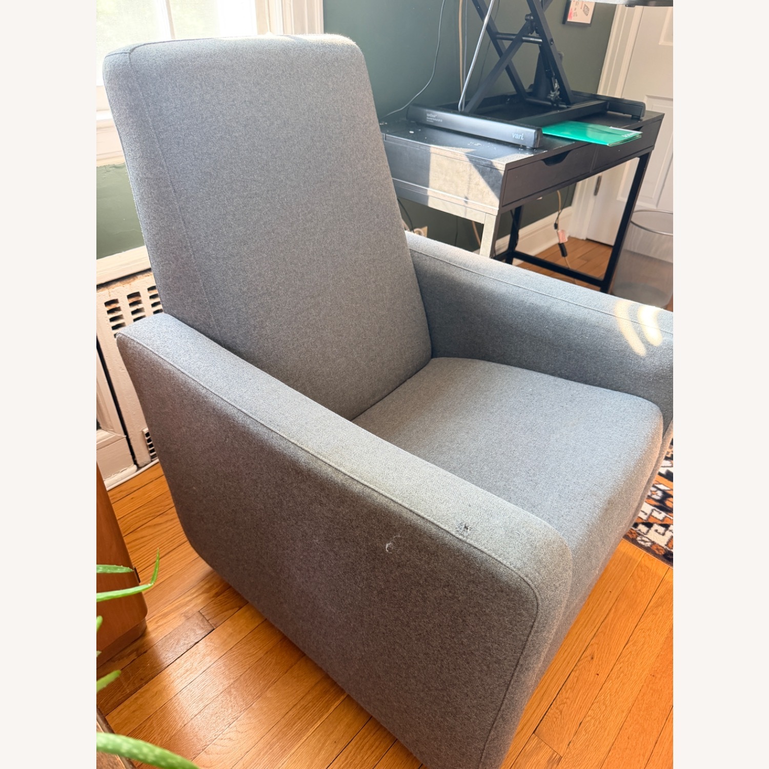 Monte Swivel Recliner Chair with Pillow - image-3