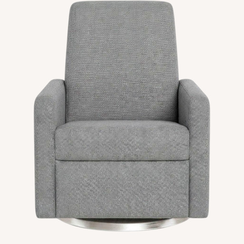 Used Monte Swivel Recliner Chair with Pillow for sale on AptDeco