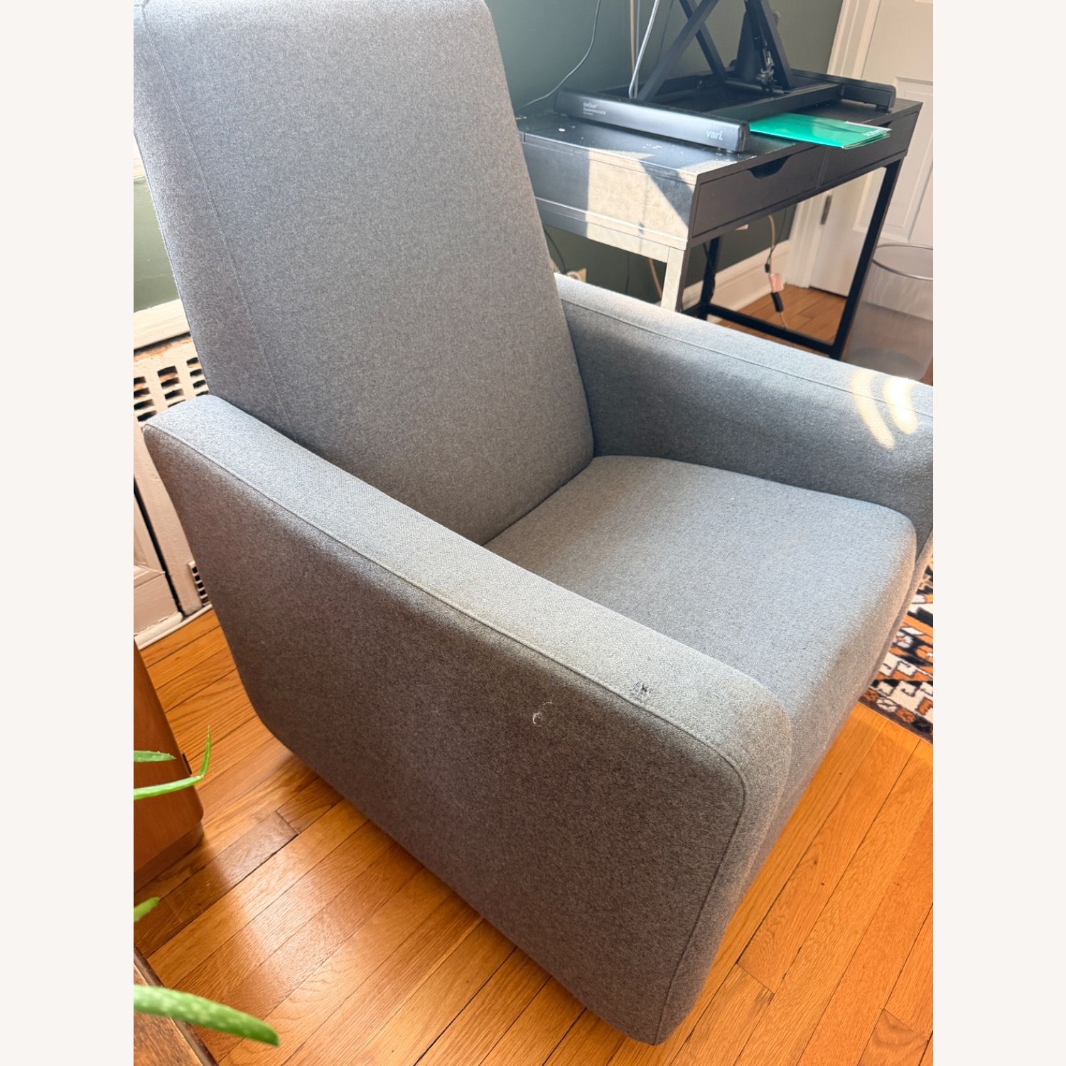 Monte Swivel Recliner Chair with Pillow - image-4