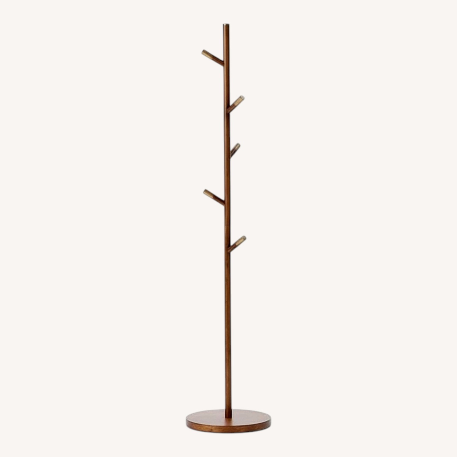 West Elm Mid Century Coat Rack in Acorn - image-0