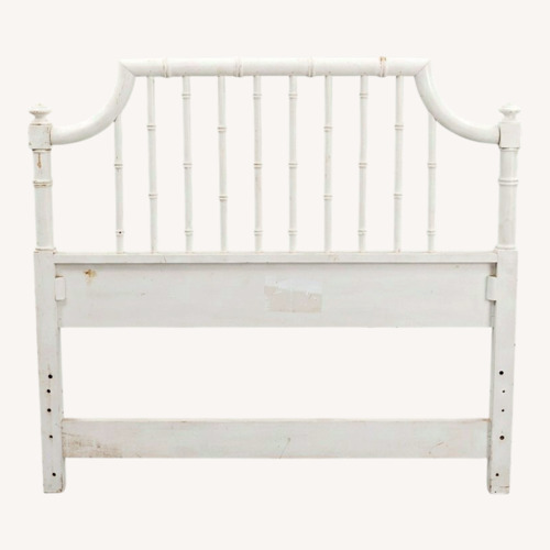 Used White Headboard for sale on AptDeco