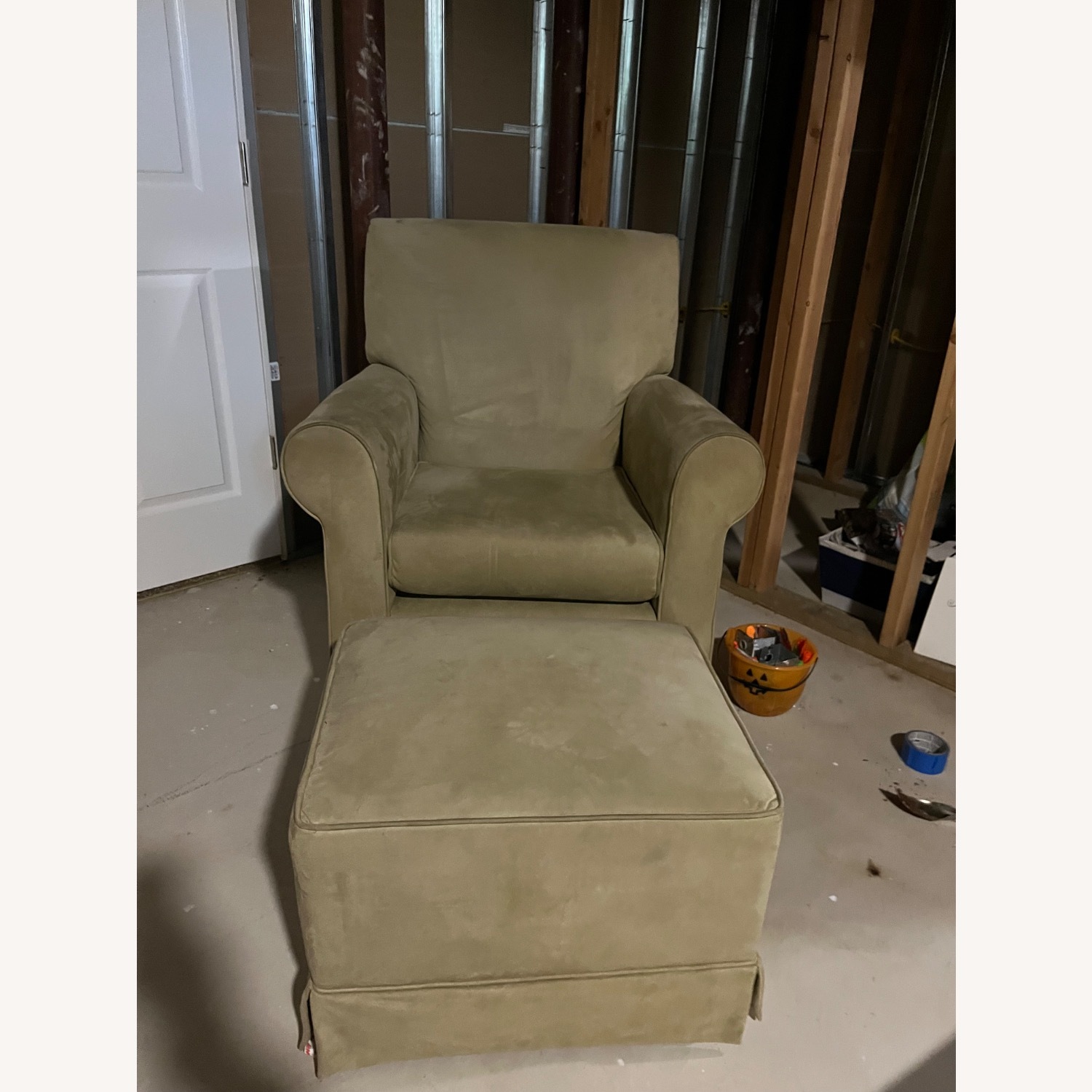 Bellini Home and Garden Green Nursing Chair - image-2