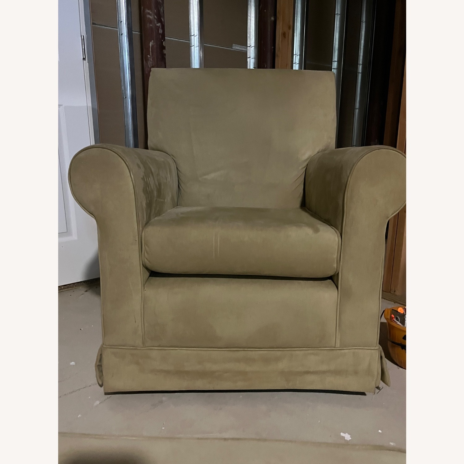Bellini Home and Garden Green Nursing Chair - image-1