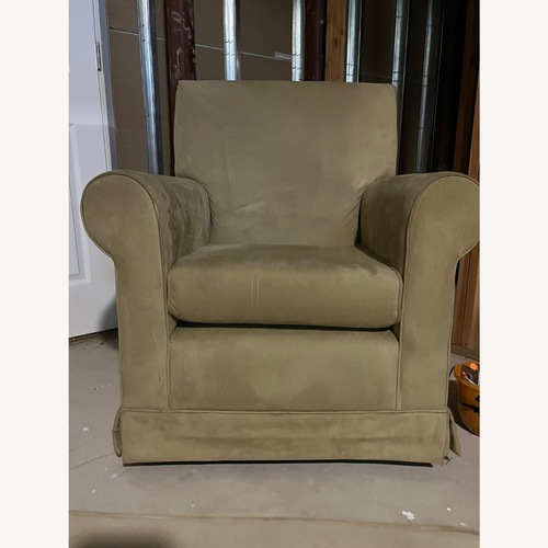 Used Bellini Home and Garden Green Nursing Chair for sale on AptDeco
