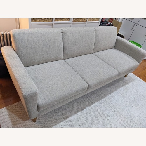 Used West Elm Oliver Sofa 82", Twill, Dove for sale on AptDeco