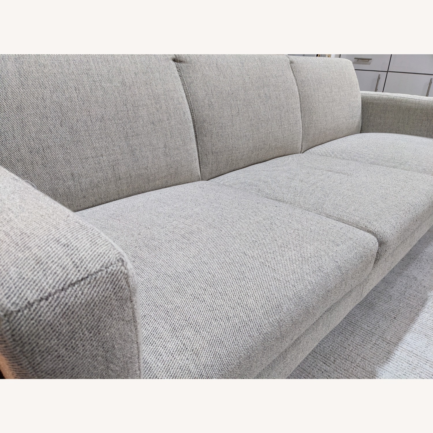 West Elm Oliver Sofa 82", Twill, Dove - image-2