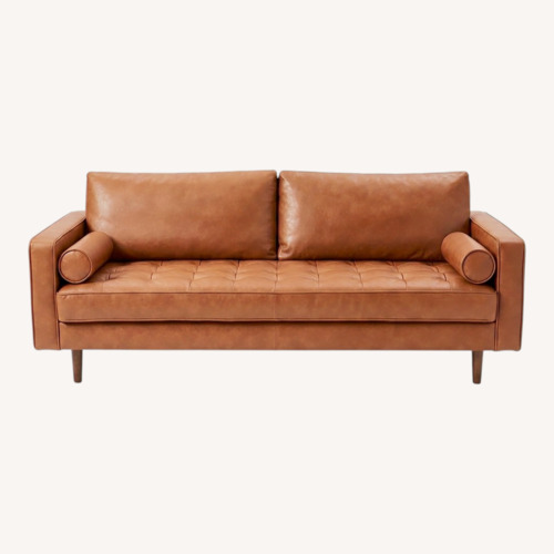Used Wayfair Bombay Leather 3+ Seater Sofa for sale on AptDeco