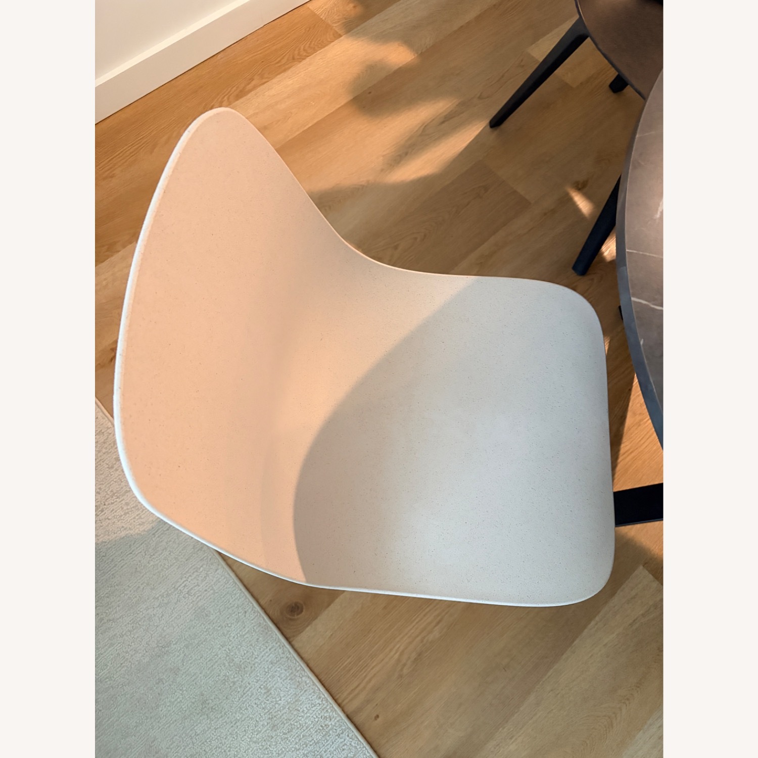 IKEA White & Black Dining Chairs - image-3