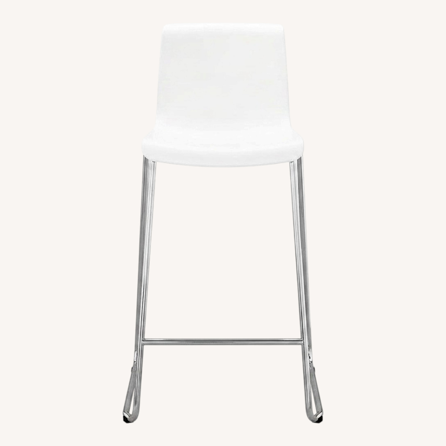 IKEA GLENN White Stools - image-0