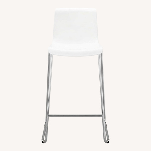 Used IKEA GLENN White Stools for sale on AptDeco