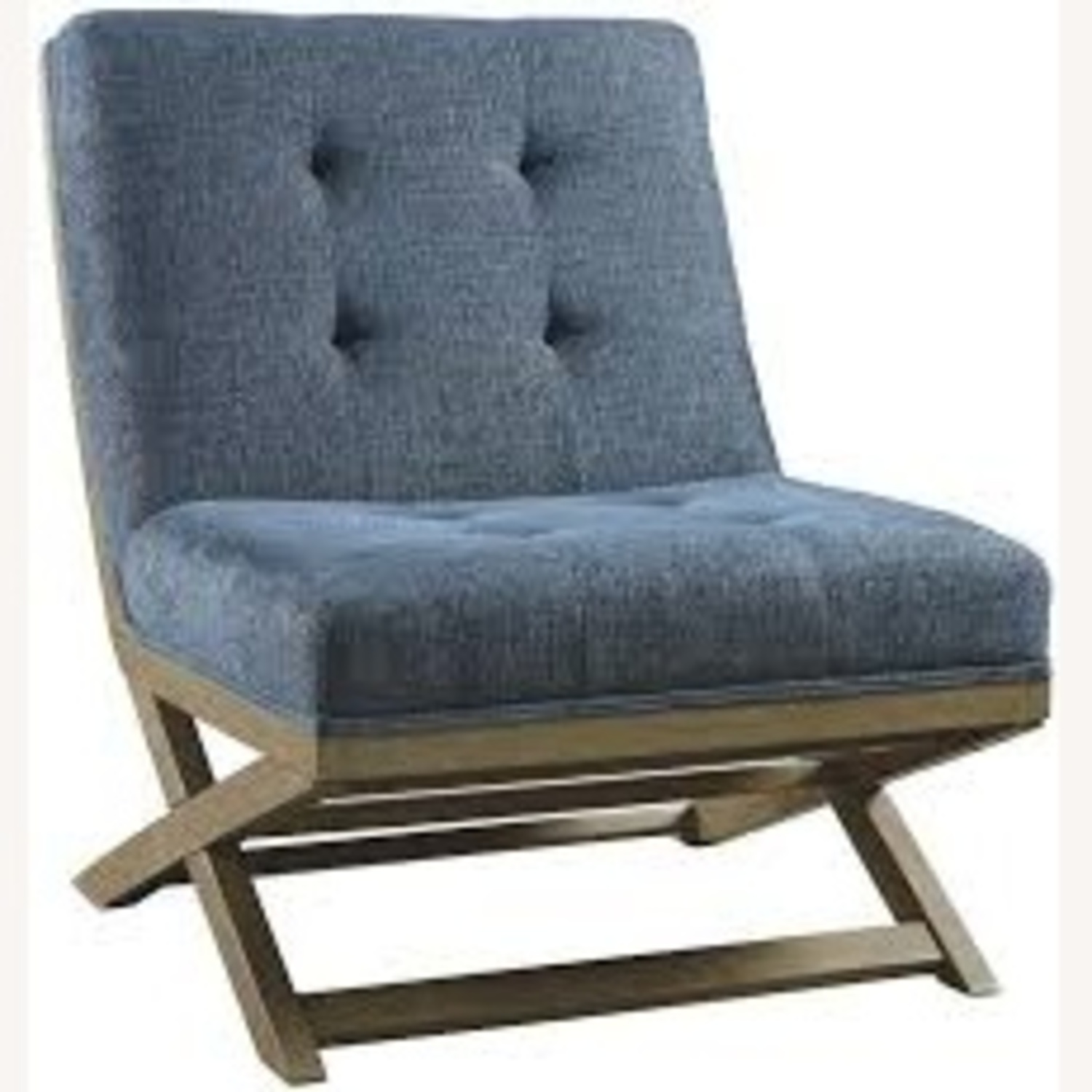 Sidewinder Blue Wood Accent Chairs - image-4