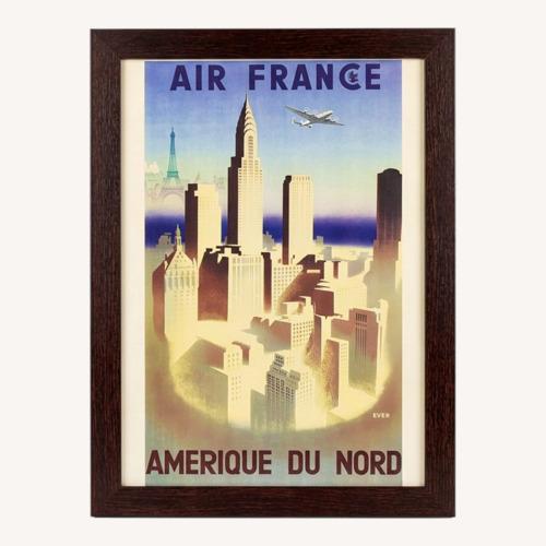 Used French Nostalgia Wall Art for sale on AptDeco