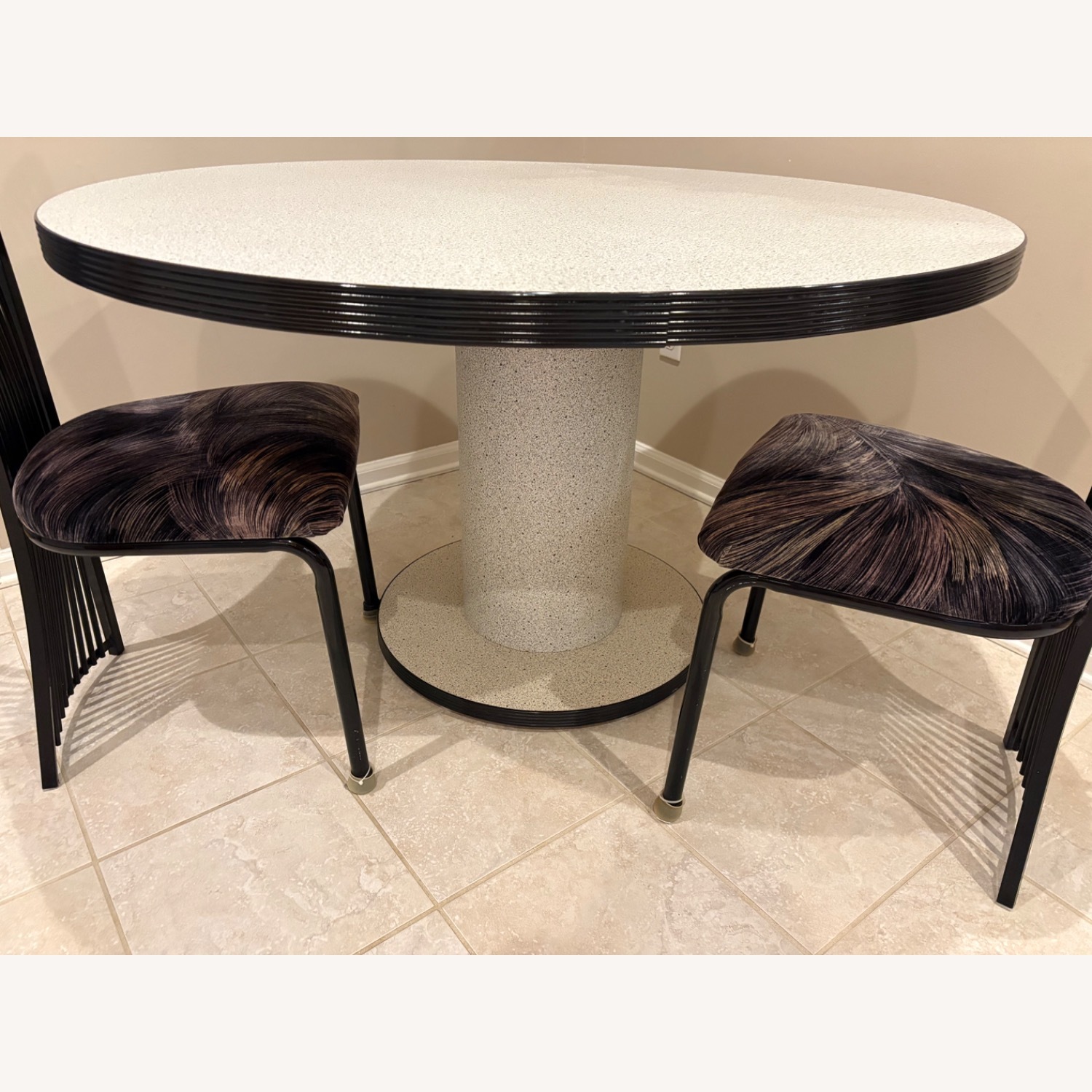 Vintage Custom Dining Table and 4 Chairs Set - image-3