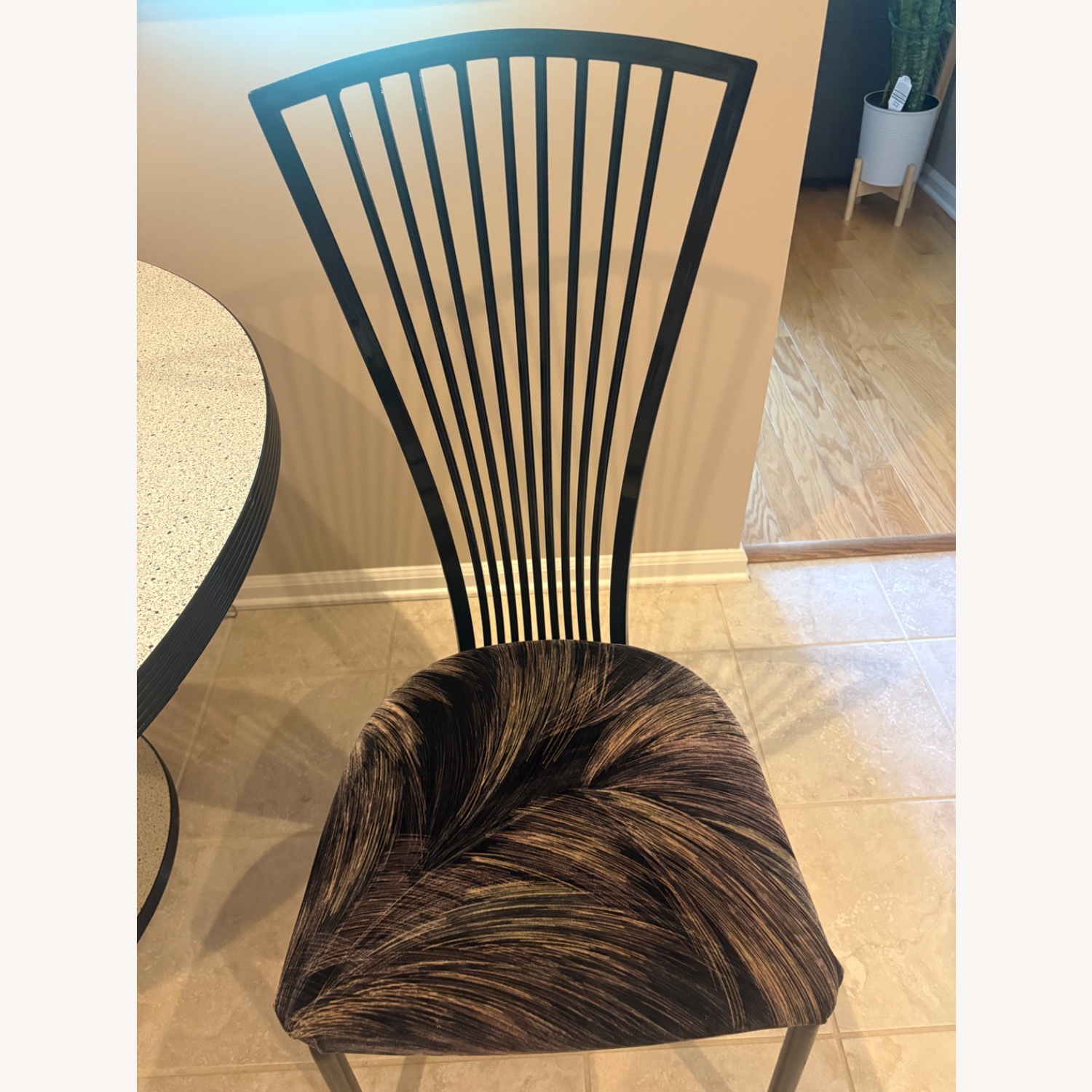 Vintage Custom Dining Table and 4 Chairs Set - image-4
