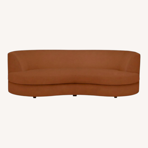 Used Room & Board Astaire Red Velvet 3+ Seater Sofa for sale on AptDeco