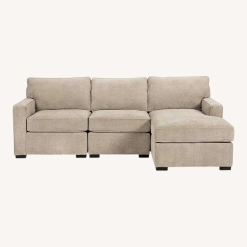 Used Macy's Radley Natural 3+ Piece Sectional for sale on AptDeco