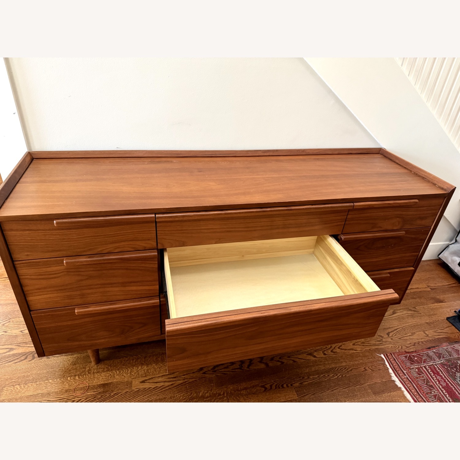 Crate & Barrel Tate Walnut 9-Drawer Dresser - image-3