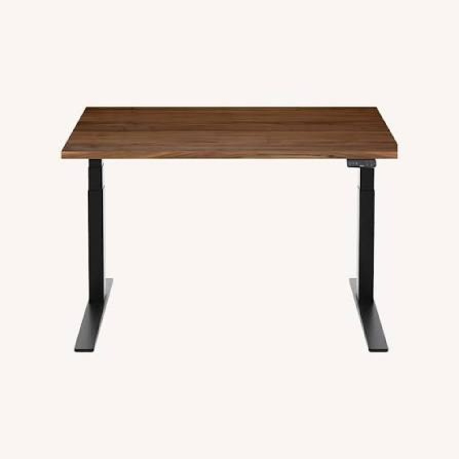 Flexispot Dark Brown Wood Sit Stand Electic Desk - image-7