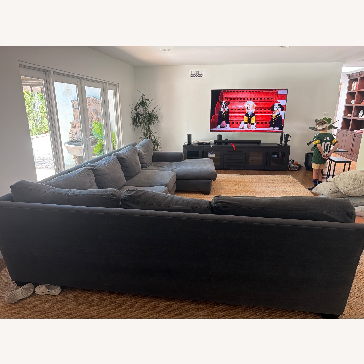 CISCO Brothers Light Gray 3+ Piece Sectional - image-3