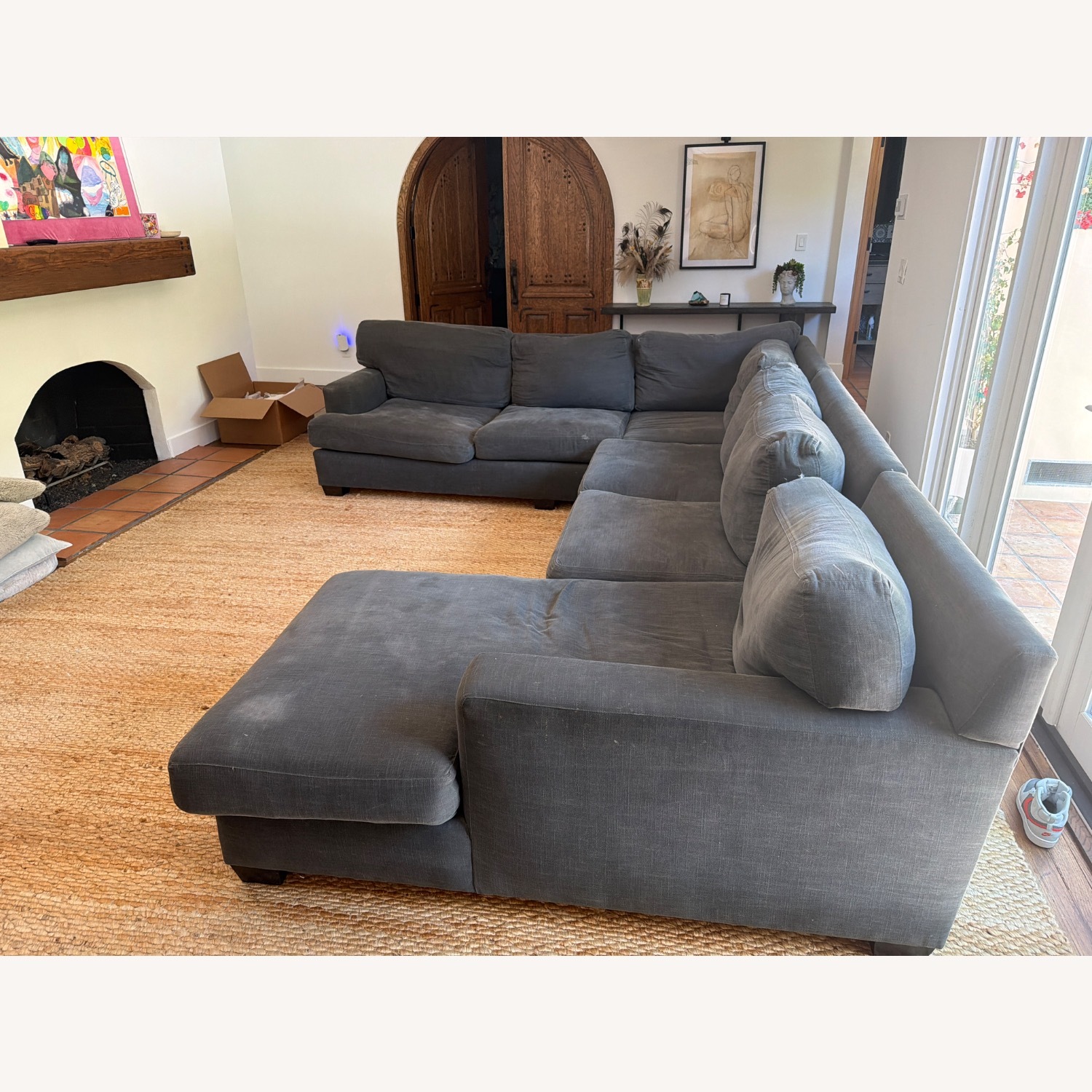 CISCO Brothers Light Gray 3+ Piece Sectional - image-2