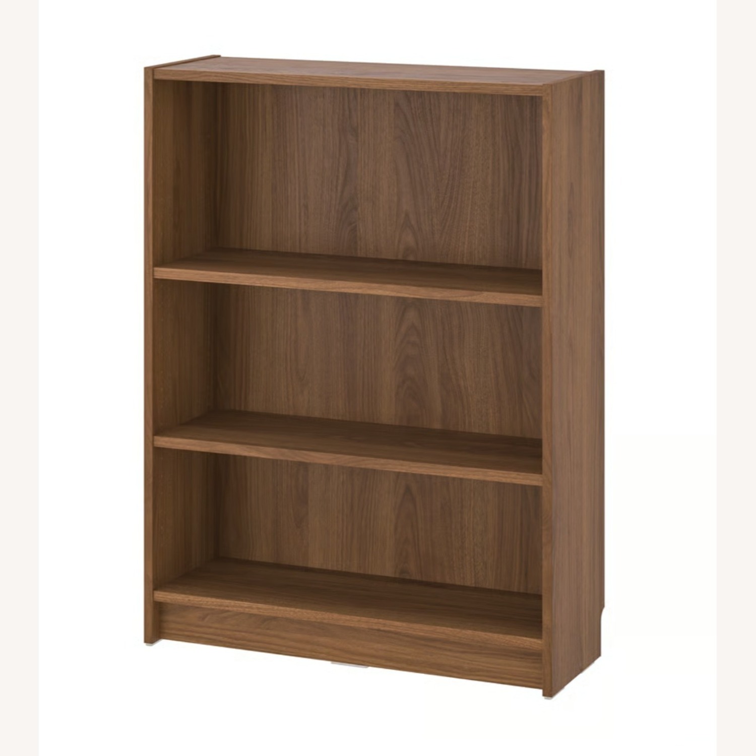 2 IKEA Billy WALNUT Wood Bookcase Shelves - image-3