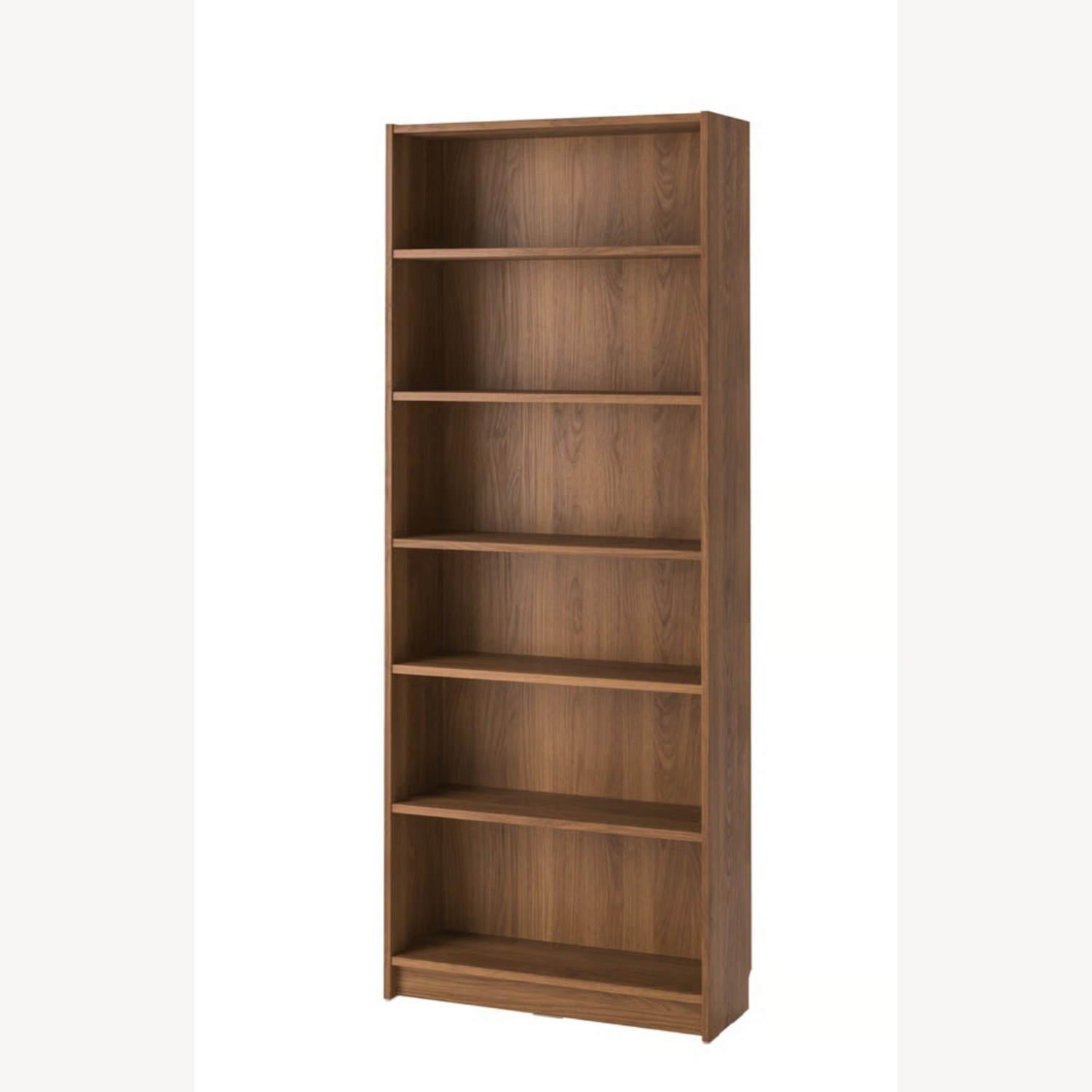 2 IKEA Billy WALNUT Wood Bookcase Shelves - image-2
