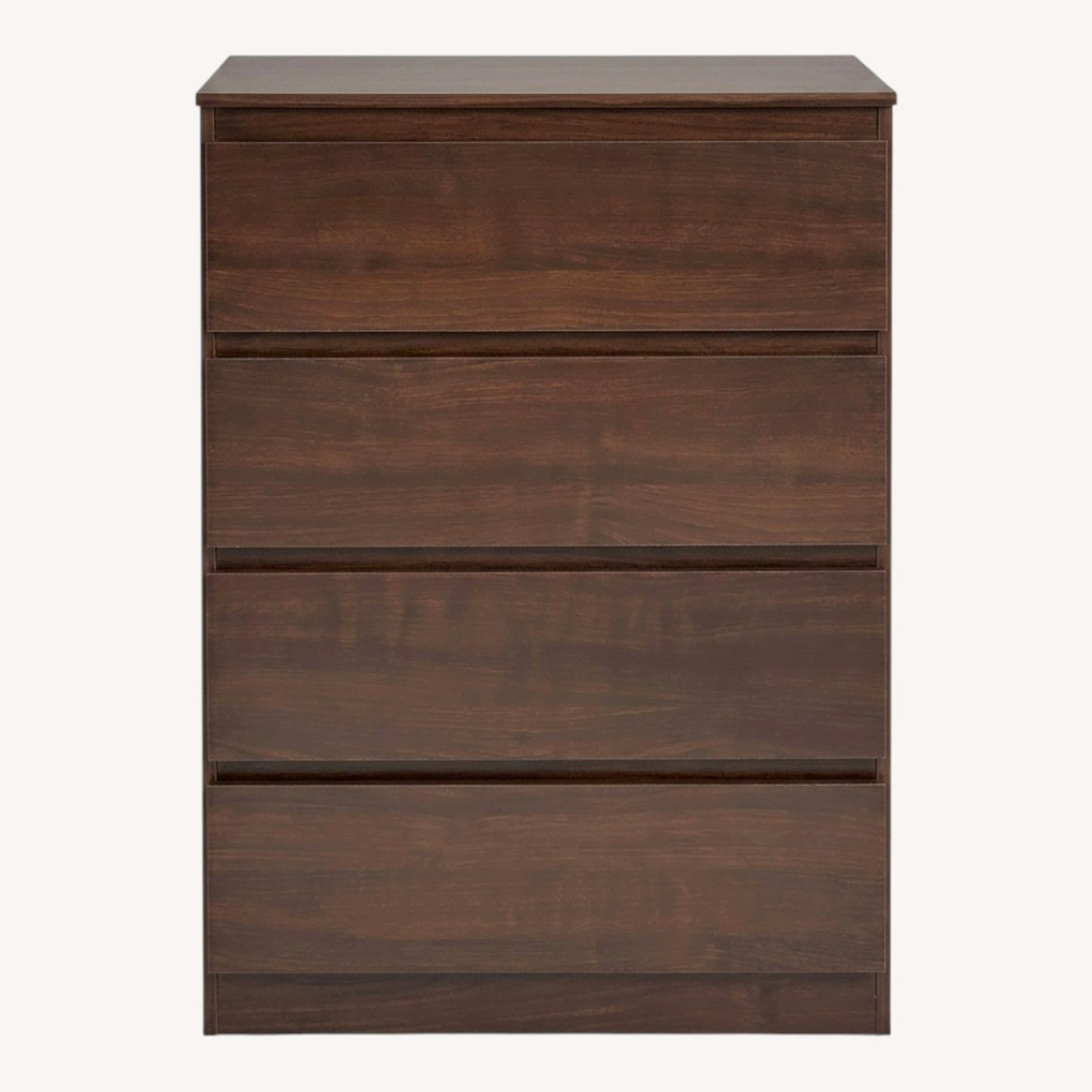 Dark Brown Wood Dresser - image-0