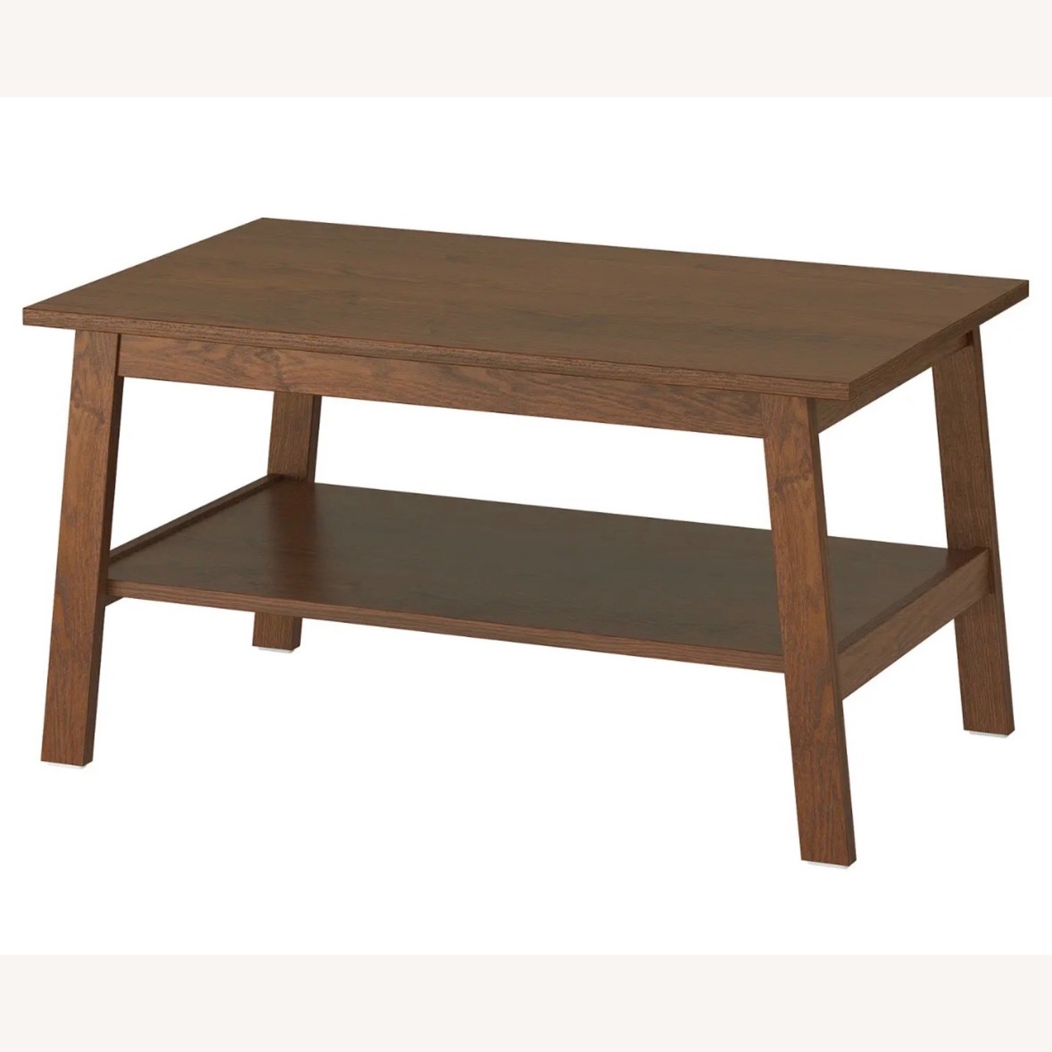 IKEA LUNNARP Brown Wood Stain Coffee Table - image-1