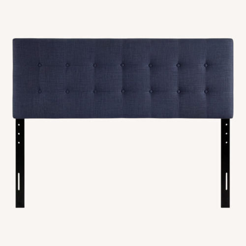 Used Wayfair Blue Fabric Headboard for sale on AptDeco