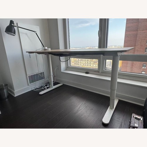 Used IKEA Height Adjustable Electric Standing Desk for sale on AptDeco